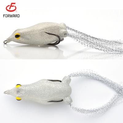 China Eco - Friendly Soft Artificial Frog Bait Hard Lure Handmade Frog Fishing Lure for sale