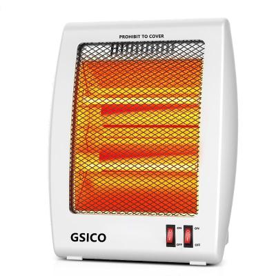 China Gmark Fast Heating Classic GCC Approved Quartz Element Room Heater Infrared Two Tube 800W /400W Electric Heater for sale