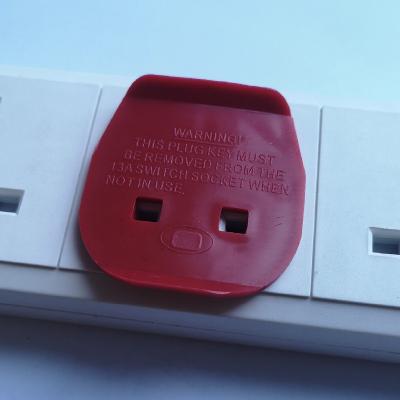 China Power Extension Strip Outlet Wall Face Box UK Plug Outlet Cover Child Protector Universal Home Use Residential / Multi-Purpose Safety Cover To EU for sale