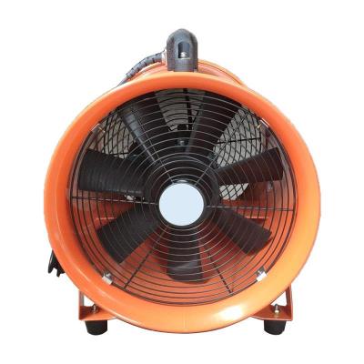 China Hotels 12 Inch 220V Ducted Ducted Exhaust Air Duct Small Volume Flexible Air Fan for sale