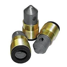 China 45 boron carbide sandblasting nozzle with single or triple outlet for sale