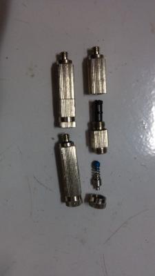 China three parts  high pressure fog nozzle with prelong filter for sale