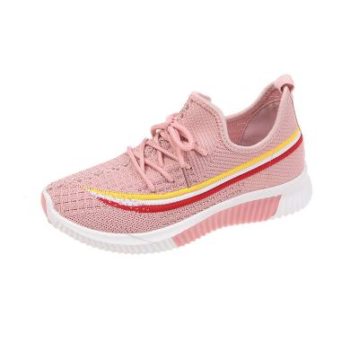 China Damping 2022 soft-soled running shoes woven coconut shell flight shoes new autumn fashion women's sports shoes breathable ladies for sale