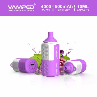 China Zapo Grape 3.5V PC Rechargeable Disposable Vape 1.2ohm Resistance for sale