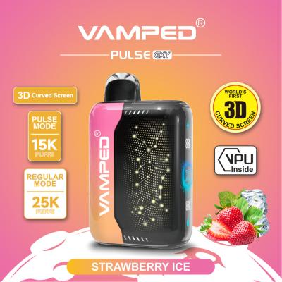 China Plastic Vamped-Small Grenade Disposable Vape With 0.8ohm Resistance And 25000 Puffs for sale