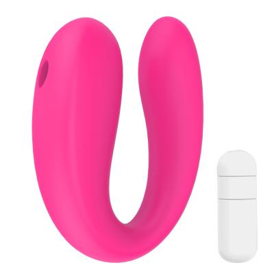 China Vibration S-hande mini U shape vibrator wearable clitoris and anal female adult sex toys for couples vibration battery operated, 2 LR41 for sale