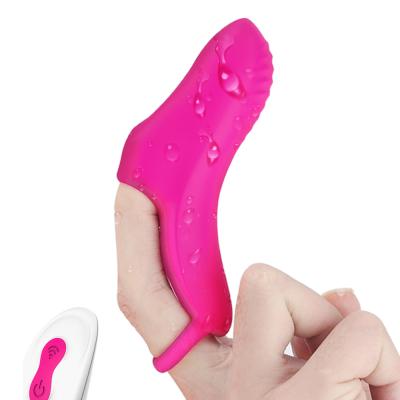 China 9 Modes Vibration S-HANDE Amazon Best Seller G Spot Clitoris Massage Vibrator Remote Control Sex Toys Women Couple Finger Sleeve Vibrator for sale