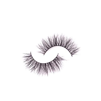 China Soft.natural real mink full hair lashes3d false eyelashes 25mm lashes3d 25mm wholesale mink fur custom wholesale mink fur eyelash LA19 for sale