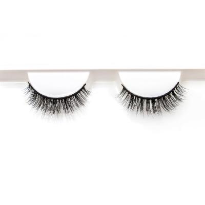 China New Design Soft.natural 25mm Clear Fluffy 5D Mink Eyelashes Strip for sale