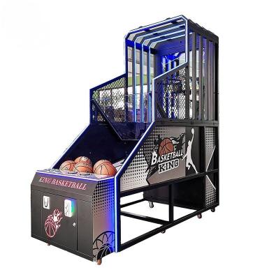 China High Returns Riteng Coin Operated Arcade 1/2 Player Luxury Indoor Shooting Amusement crazy dunkers arcade Street Basketball Games Machine for sale