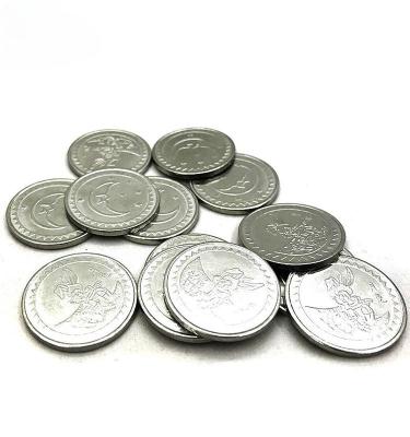 China customize wholesale coin pusher game machine token coins recycled customized arcade brands AS 028 for sale