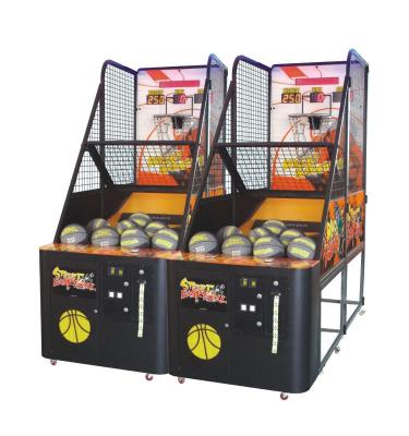 China Indoor Sport Game Indoor Coin operated Amusement Park Street Basketball shooting  Machine Street Basketball Arcade Game Machine for sale