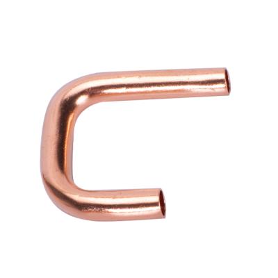 China Best quality industrial copper pipes for refrigeretion, elbow, u-bend fitting for sale