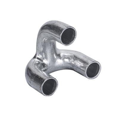 China Industrial three way refrigeration spare part fittings/Alyminym air conditioner fittings/fitting for sale