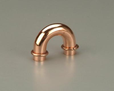 China 180 Degree U Elbow Copper Pipe Copper Return Bends Copper Fittings for sale