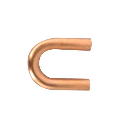 China All Air Conditioner Copper Tube Pipe 180 Degree Copper Elbow Pipe Fitting for sale