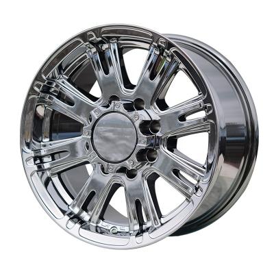 China ALLOY Chrome plated wheels for gmc savana, Ford E350 touring car18 inch ET 18 pcd 8-161.1 big load alloy rims truck wheels for sale