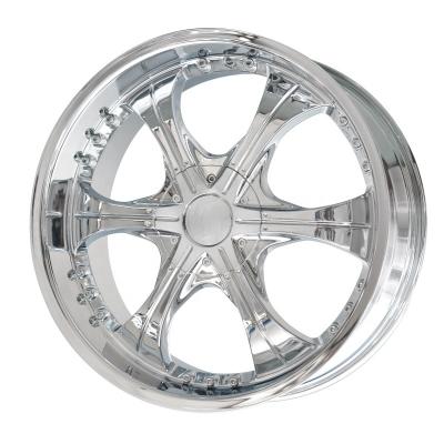 China Luxury Wrapping Concave Design PCD 5-108 /114.3 Chrome Plated Wheels 20 Inch Big Load Alloy Rims for sale