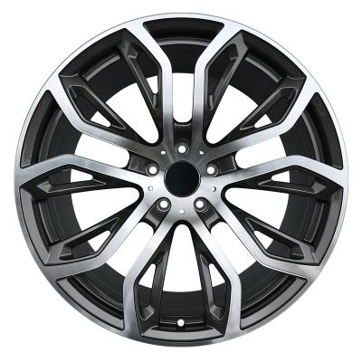 China Eye-catching designs aluminum and striking finishes 17 18 19 20 21 22 inch car rims aluminum alloy forged wheel for BMW for sale