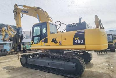 China PC450 - 8 Hydraulic Crawler Second Hand Komatsu Excavator With 2.1m3 Bucket 45 Ton for sale