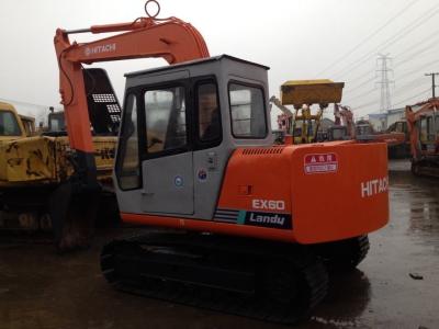 China Year 1990 Used Hitachi Ex60 Excavator 90% Uc Isuzu Engine With 3 Years Warranty for sale