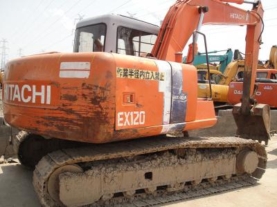 China 12 het Hydraulische Graafwerktuig Hitachi EX120 van het tonkruippakje - 2 met 3 Jaar Garantie Te koop