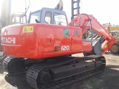 China Gebruikte ex120-5 Hitachi 12 Tongraafwerktuig Japan Geen Olielek met 6 Cilinders Te koop