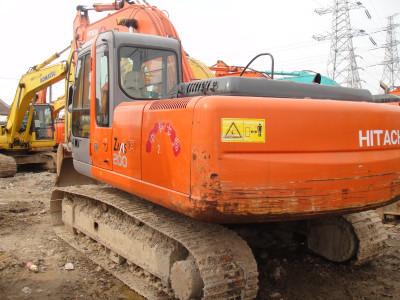 China Long Reach Used Crawler Excavator , Hitachi ZX200 Used Excavating Equipment for sale