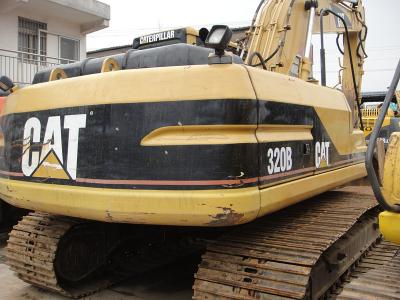 China Long Reach Used Cat Excavator 320BL , Used Mini Diggers 800mm Shoe Size for sale