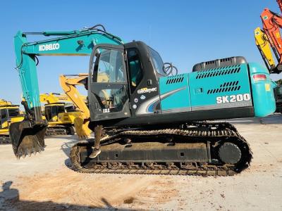 China Used Kobelco SK200-8 Hydraulic Crawer Excavator Secondhand 20 Ton Digger Backhoe for sale