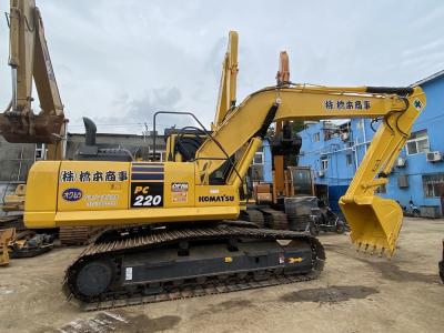 China Japanse tweedehands Komatsu PC220-8 Hydraulische kraan 22 ton graafmachine Gebruikte Komatsu Digger Te koop