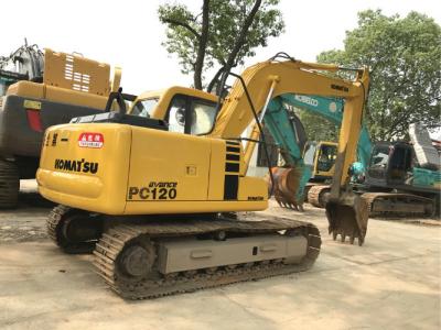 Cina Gli escavatori della seconda mano di KOMATSU PC120 500mm calzano la capacità del secchio di dimensione 0.5m3 in vendita