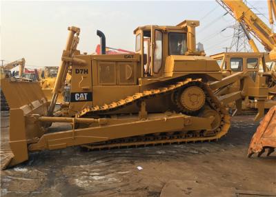 China CAT D7H Second Hand Bulldozers With Ripper ,Year 2012 Earth Moving Equipment  for sale