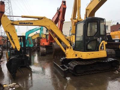 China Komatsu mini crawler excavator PC55 for sale, Cheap used original Japan PC55 excavators in Shanghai en venta