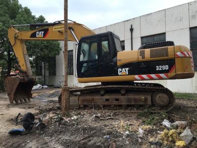 China JAPAN Original Caterpillar 329D Used Cat Excavator 5.5km/H No Oil Leakage for sale