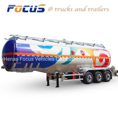 China 45 000 Liters Liquid Chemical/Water/Petrol/Diesel Fuel Tank/Tanker Truck Semi Trailer Design for sale