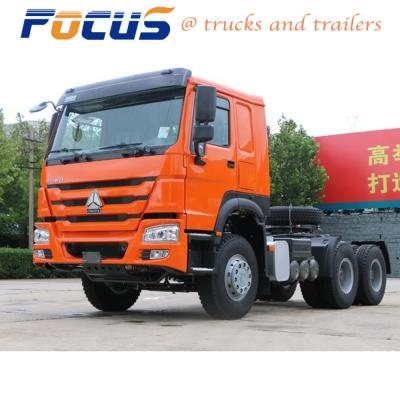 China HOWO 6X4 Port Terminal Tractor Truck Head for Hauling Container Trailer Zz4257s3241W for sale