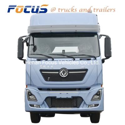 China Low Price Dongfeng 40ton/50ton 375HP Prime Mover Truck Head Trailer Tractor LHD for Africa for sale