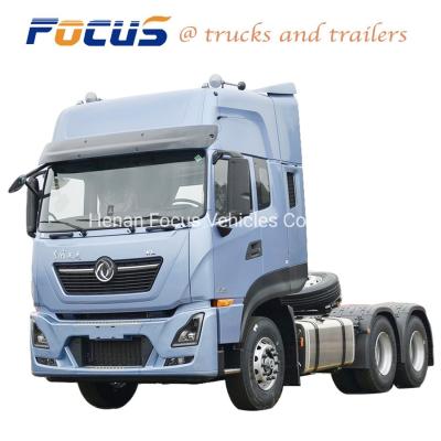 China Heavy Duty Dongfeng 375HP High End Towing Head for Dongfeng Tianlong Cabin Diesel Truck for sale