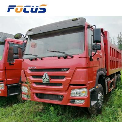 China Used/Refurbished Sinotruk HOWO 375HP Tipper/Dump Truck for Mining/Construction Works for sale