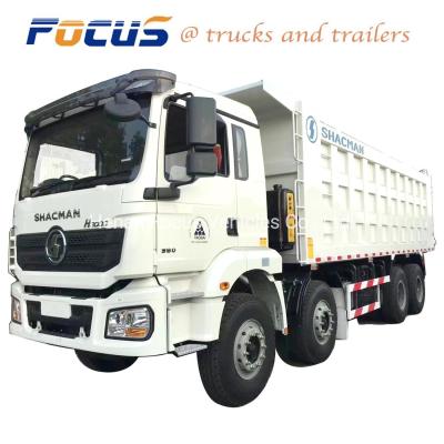 China Shacman 20m3 25m3 6X4 Drive Capacity Tipping Body Yellow Tipper Dump Truck for Sale in Nepal for sale