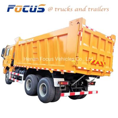 China Shacman 10 Wheels 12 Wheels Dump Lorry Mining Dump Tipper Truck with 12.00r20 Tyre for sale