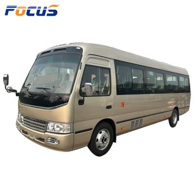 China 30 Seaters Left Hand Drive and Right Hand Drive Available New Condition Coaster Tourist Bus Euro3 Coach Bus for sale