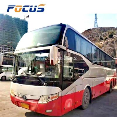 China Used Yutong 4X2 45 Seats Diesel Euro3 Emission Tour Passenger Coach Bus for Road Trips for sale