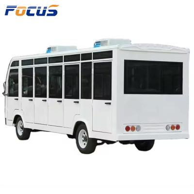 China Electric Shuttle Bus 4 Wheel Sightseeing Car 3400mm Wheelbase 10-14 Hours Charging Time for sale