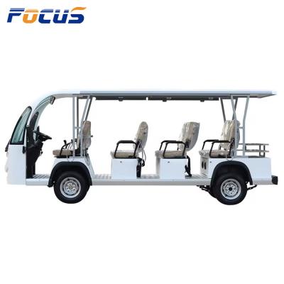 China Electric Mini Shuttle Buses Beautiful Design Tourist Car for sale