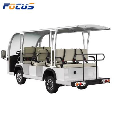 China High Quality Street Legal Electric Tour Shuttle Sightseeing Bus on Sale for sale