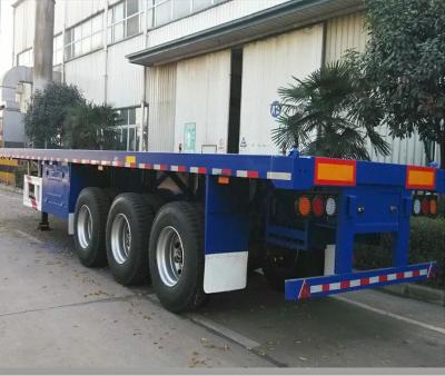 China Heavy Load 50t-60t 3/4 Axles Lowboy/Low Deck/Platform/Loader for Excavators Transport  for sale