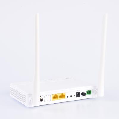 China Compatible FTTH FTTB FTTX network mini xpon onu gpon ontario 1GE+1FE+2.4G WIFI+CATV gpon onu Zte Huawei onu for sale