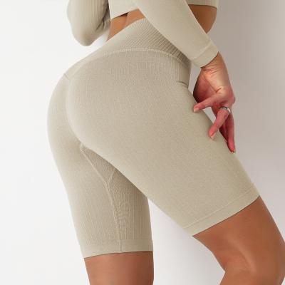 China Breathable Sports Piece Sports Seamless Pants And Fitness Yoga Shorts for sale